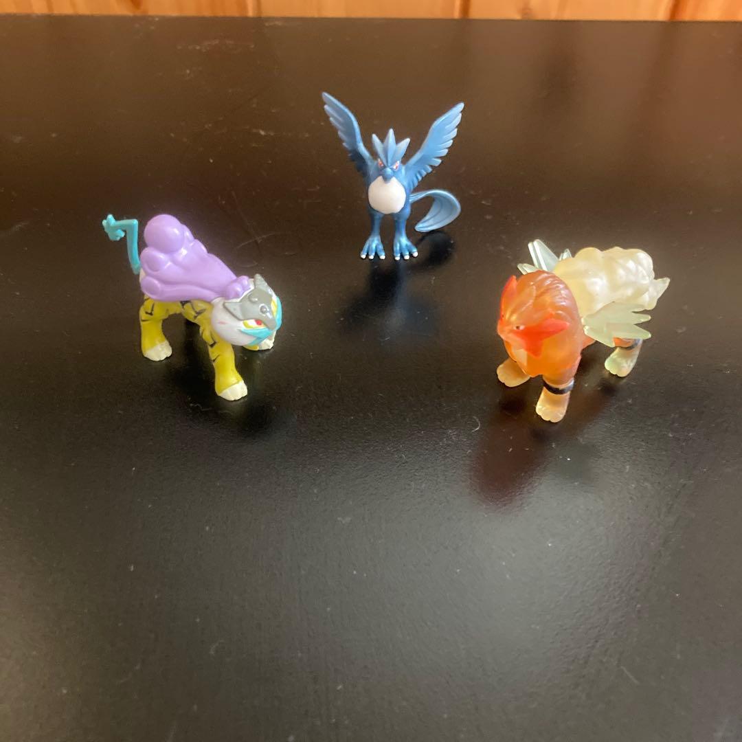 モンコレ　エンテイ クリア　 ライコウ フリーザー