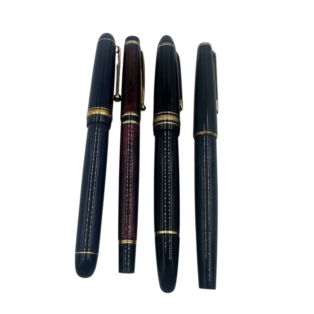 K18 14K モンブラン 万年筆 パイロット 4本セット