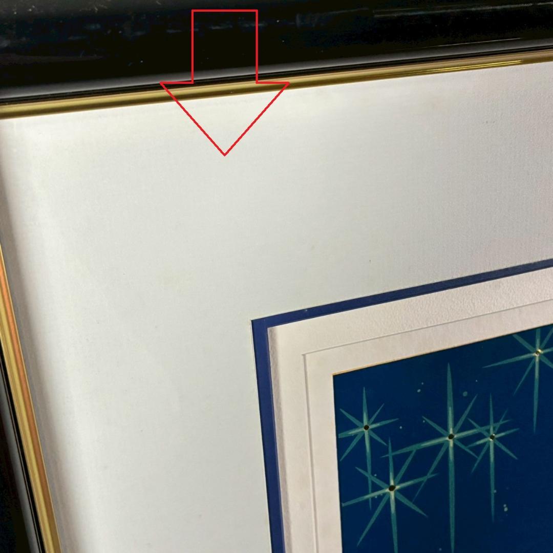 ヒロ・ヤマガタ「星影のステラ」シルクスクリーン 大作 直筆サイン入り 額縁入り