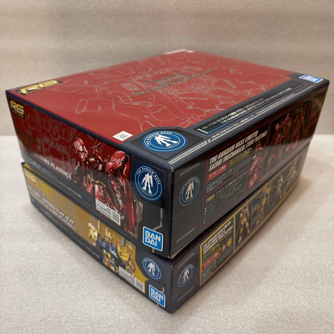 ガンダムベース限定 サザビー 百式 Ver.2.0 [メカニカルコアメッキ]