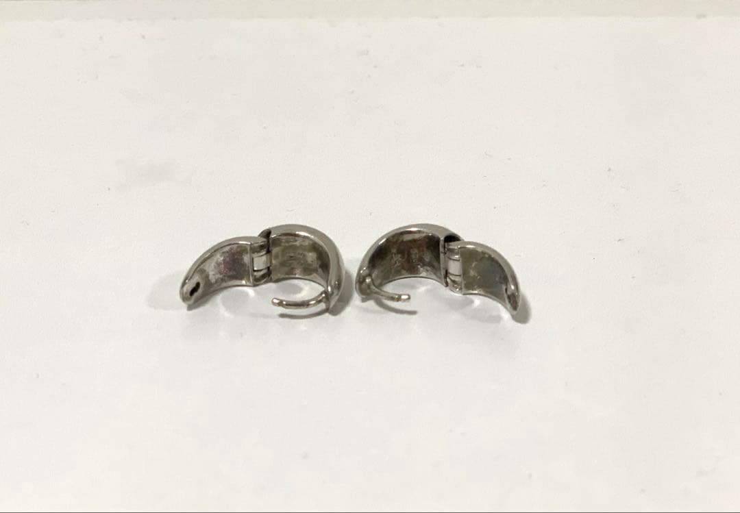 TOMWOOD シルバー フープピアス ポーチ付き