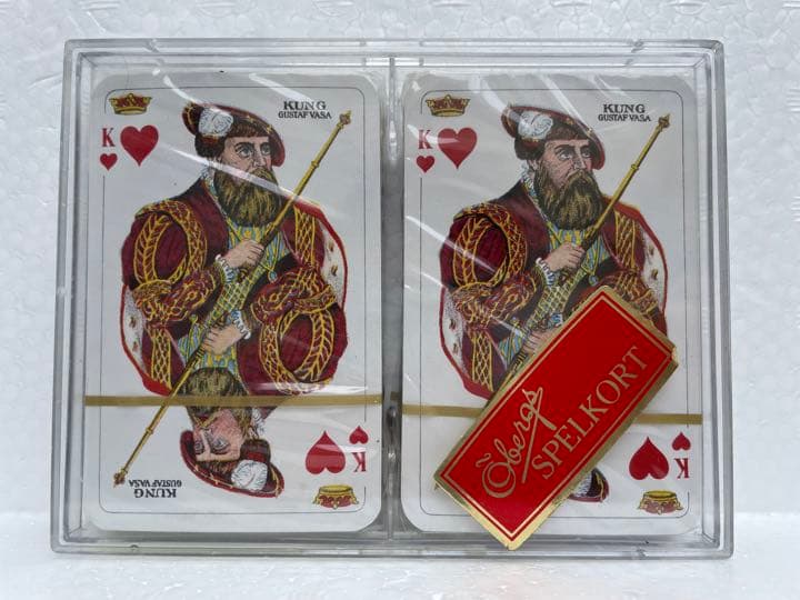 ビンテージトランプカード Oberg's Spelkort 2デッキ