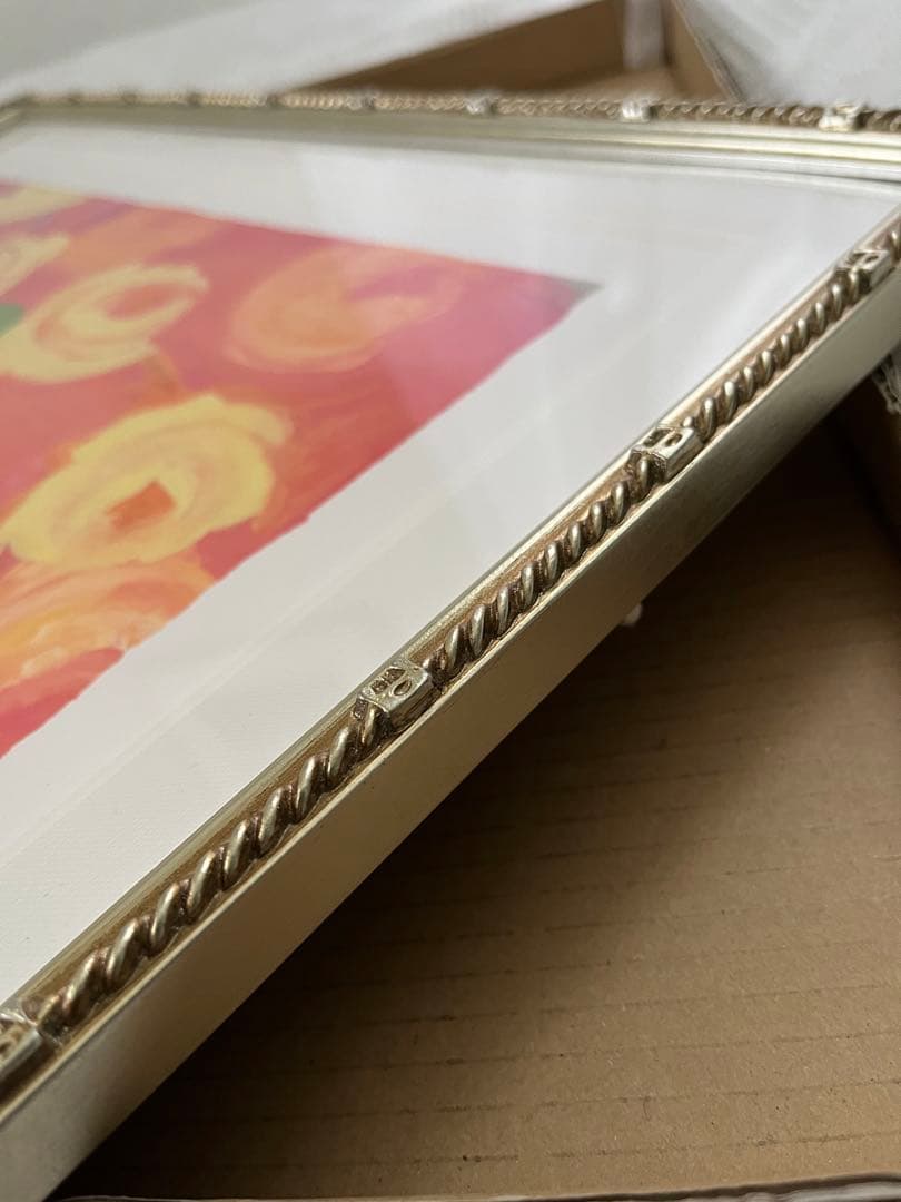 額装版画　55×44 65限定ジクレー　ジニー・キム　直筆サイン　証明書　大きめ