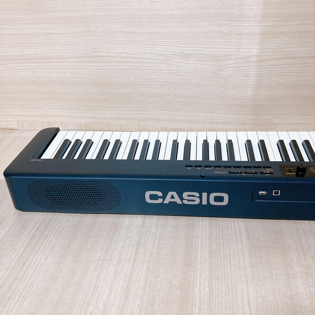 カシオ CASIO CDP-S300 88鍵盤 2025年 譜面台 カバー他多数