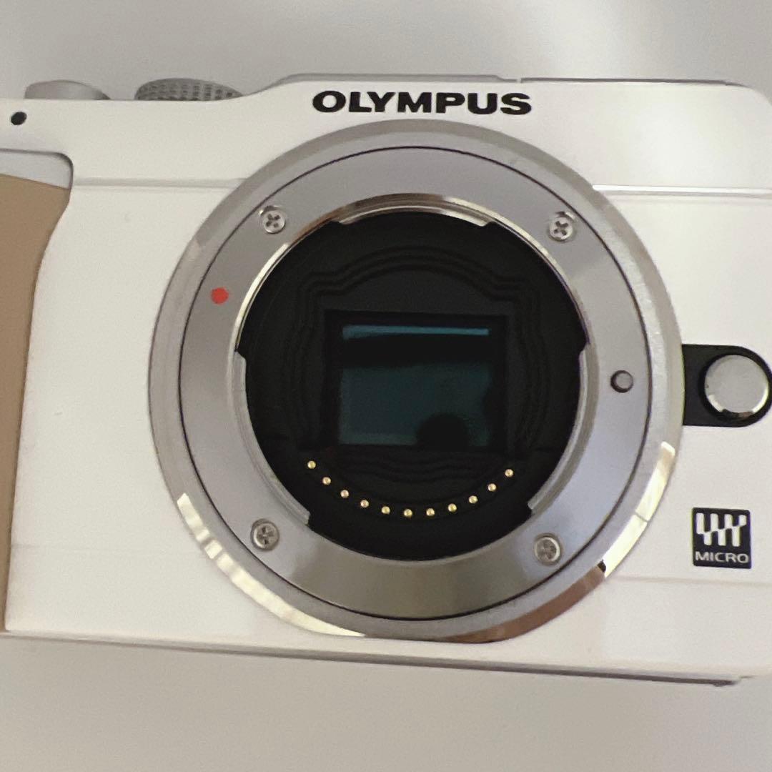OLYMPUS PEN Lite E-PL1 ダブルレンズ　ホワイト付属品あり