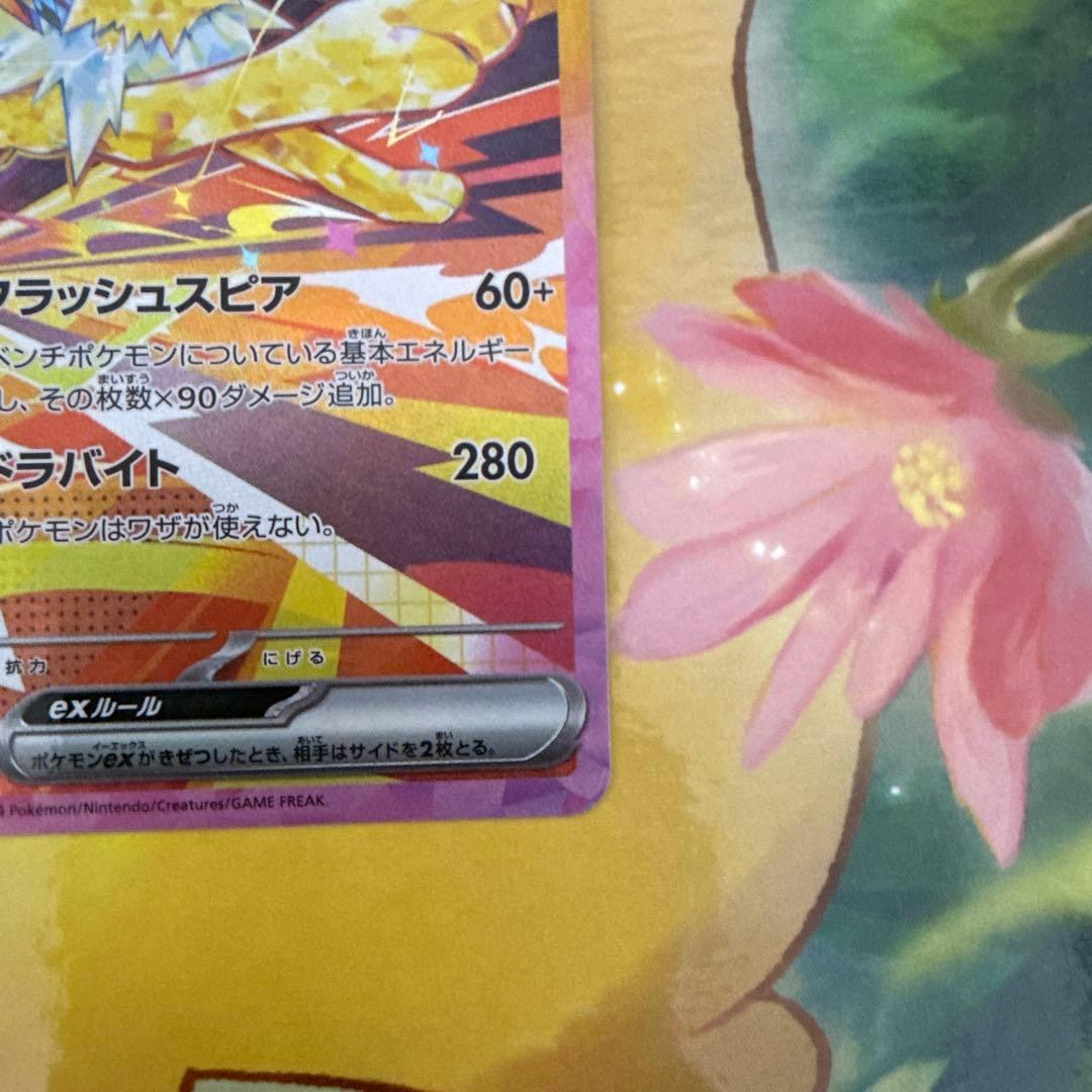 イーブイex SAR SV8a サンダース ex SAR セット おまけ付き