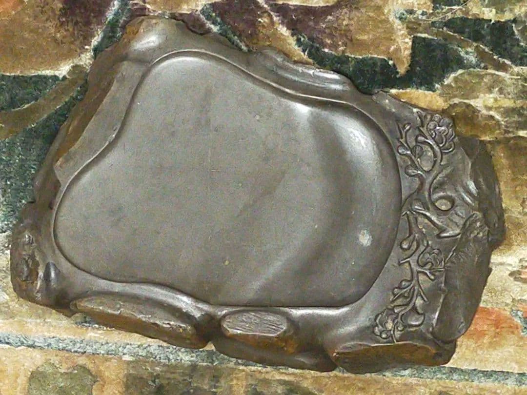 ♥中国　端渓　硯　2040ｇ　骨董品　古玩