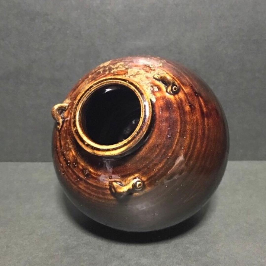 常滑焼・名工 吉川雪堂・レア希少品・花瓶