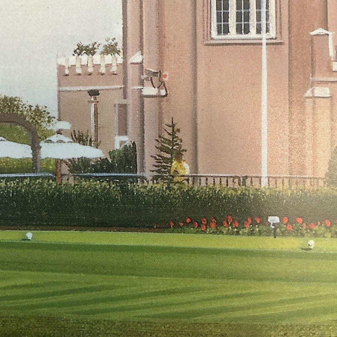 絵画 限定複製画 ゴルフ グレエムバクスター イギリス ウェントワース ボルボ