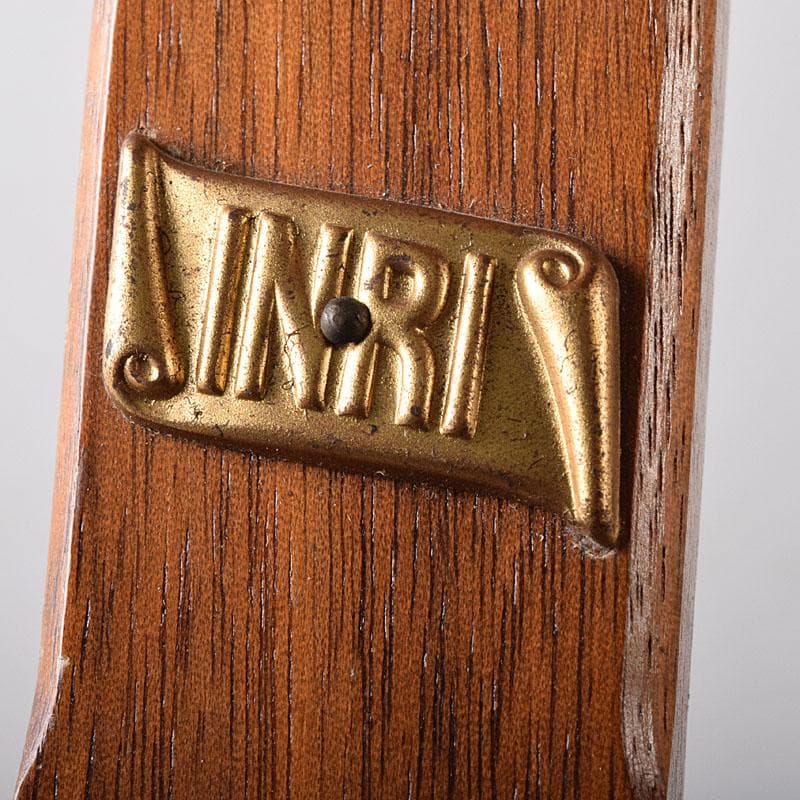 銅製　キリスト磔刑像　木製　クロス　十字架　C　7730