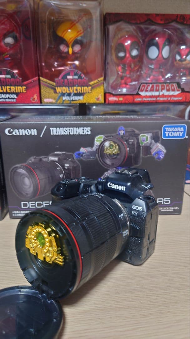 canonトランスフォーマー2体セットで。開封品美品