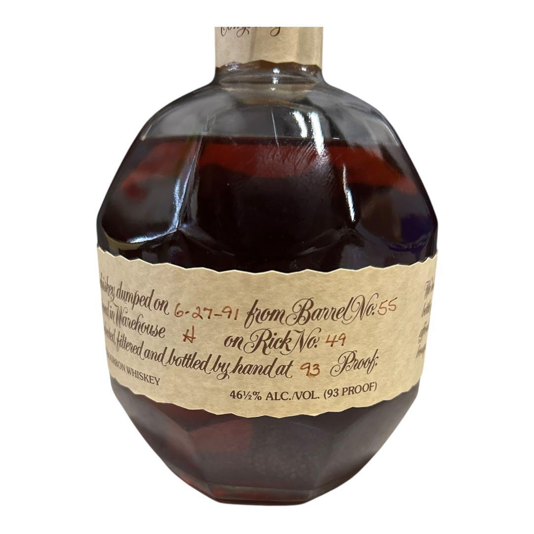 ブラントン シングルバレル バーボンウイスキー750ml 1991年6月27日