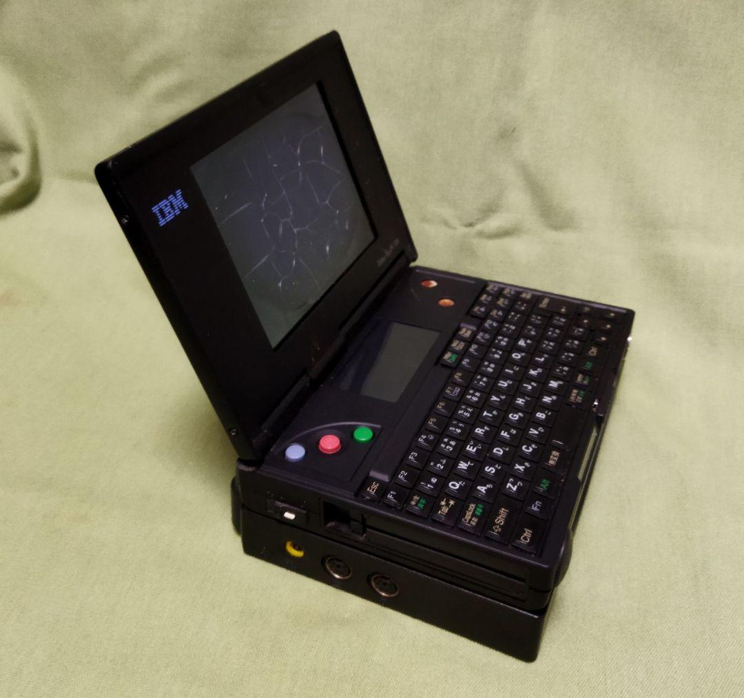 JUNK IBM palmtop PC110 ウルトラマンPC ポトリ付き