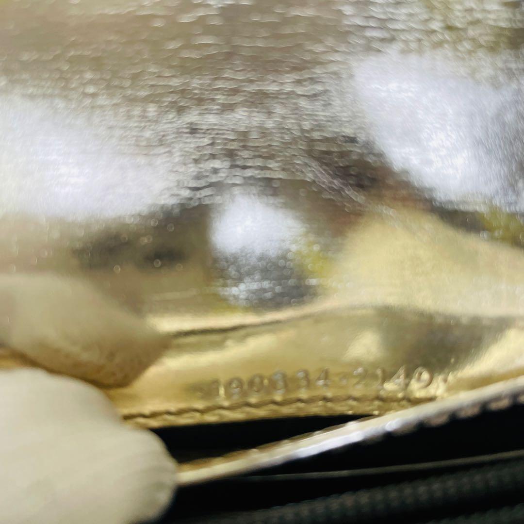 GUCCI グッチ 長財布 GGシマ PVCレザー 白 シルバー ウォレット