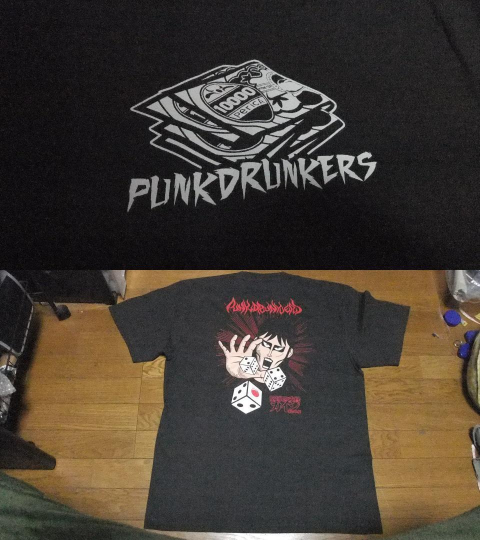 punkdrunkers XXL パンクドランカーズ 未使用 カイジ Tシャツ