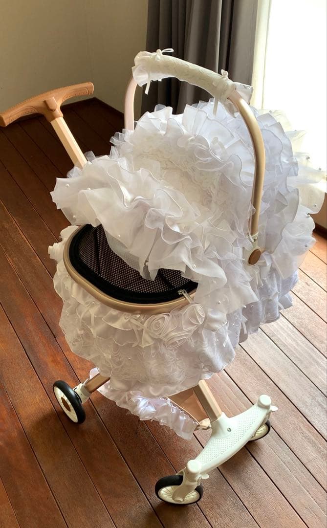 【限定1点】完全一点物 ラグジュアリー ドッグカート