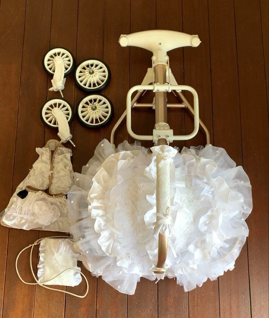 【限定1点】完全一点物 ラグジュアリー ドッグカート