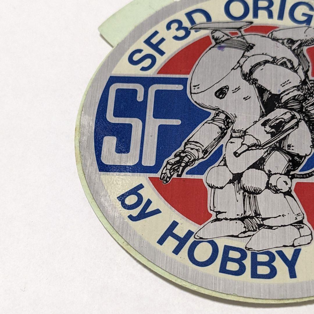 【80年代当時物】S.F.3.D ORIGINAL アルミステッカー