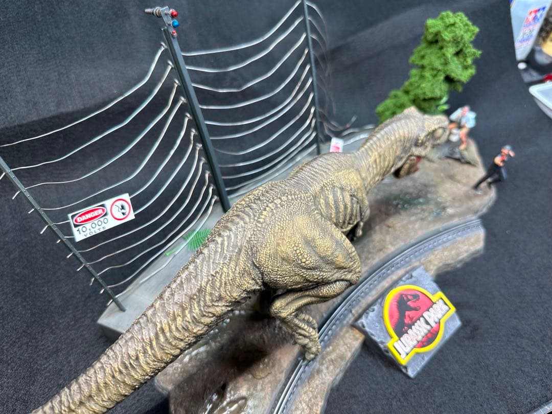 エクスプラス 1/35 ジュラシック・パーク プラモデル完成品