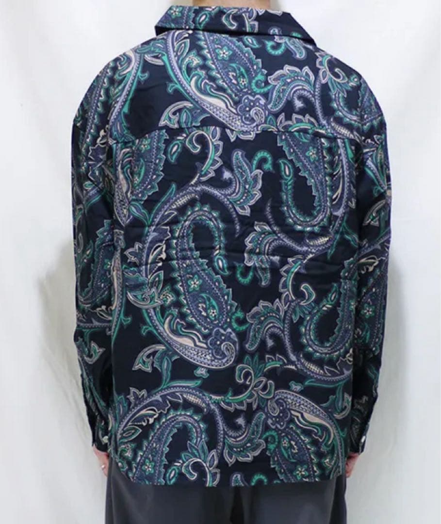 専用品tightbooth PAISLEY L/S OPEN SHIRT 新品L
