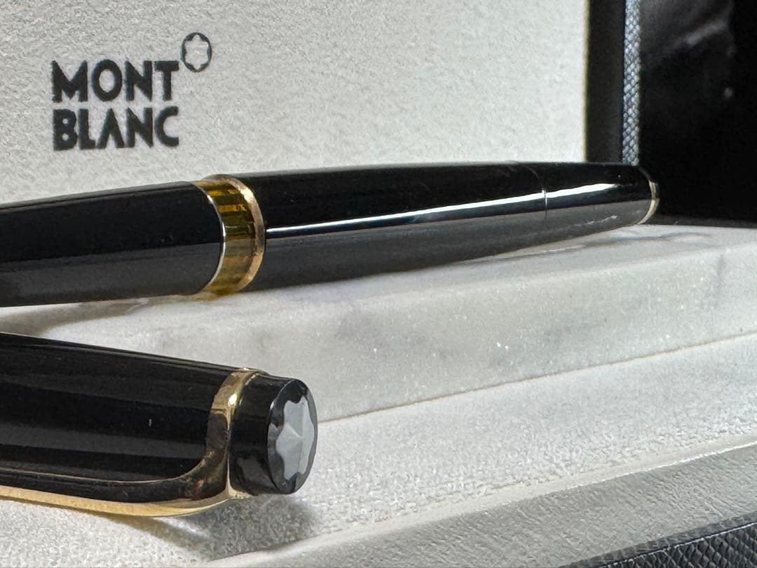 【美品】モンブラン万年筆 No12 1960s ブラック F 18K