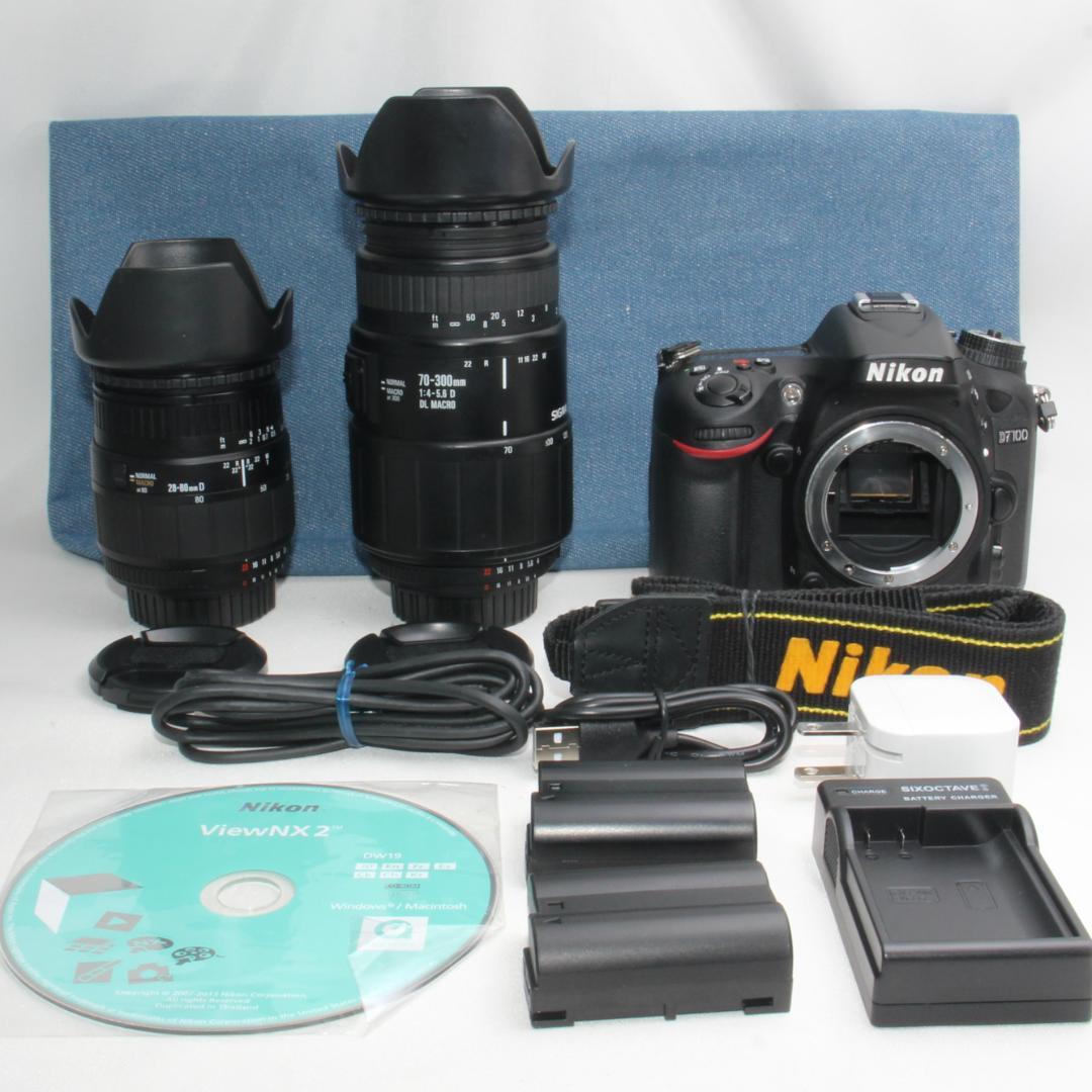 ❤️予備バッテリー付❤️ニコン D7100 超望遠 300mm ダブルズーム❤️