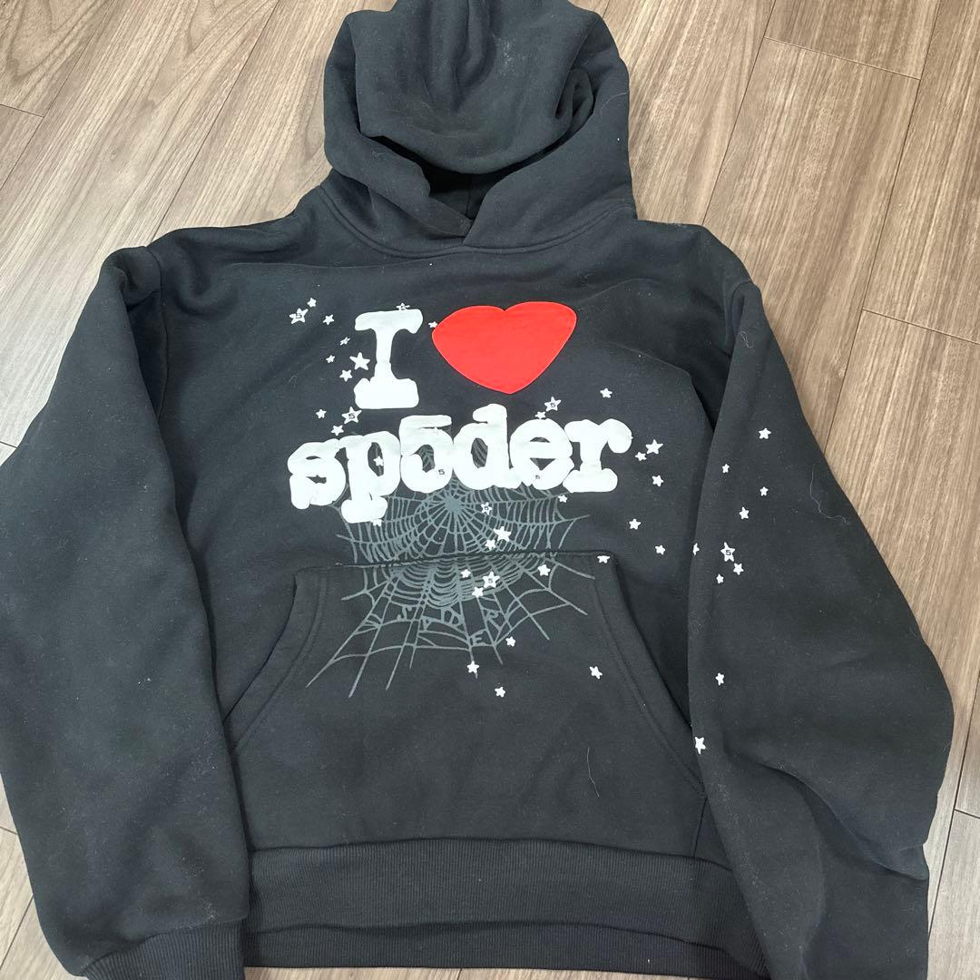れ sp5der パーカー