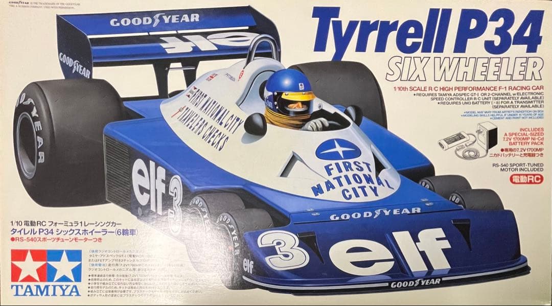 ホビーラジコン Tyrrell P34 SIX WHEELER 49154