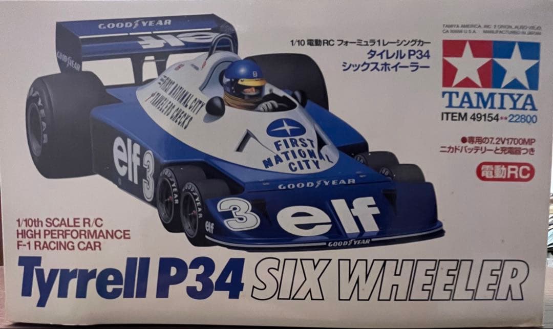 ホビーラジコン Tyrrell P34 SIX WHEELER 49154