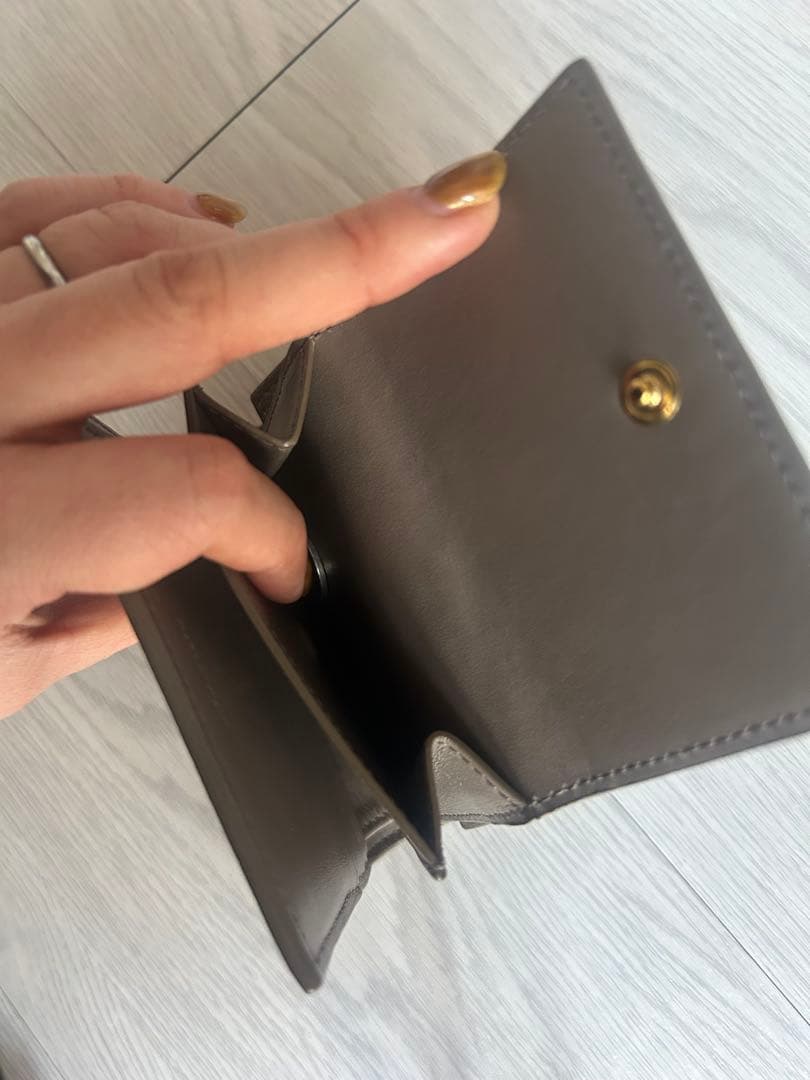 状態◎！CELINE セリーヌ レザーウォレット 箱・保存袋・レシート付 正規品