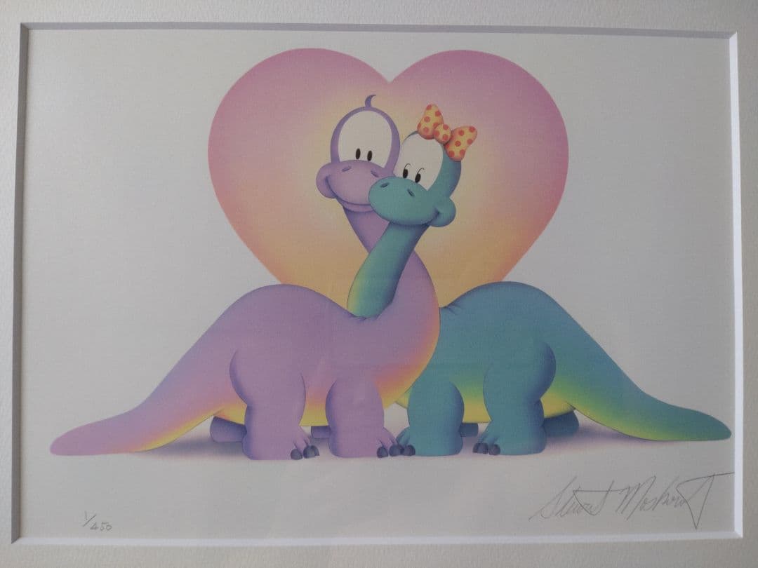 スチュワート マスコウィッツ 1/450 直筆サイン入シルクスクリーン