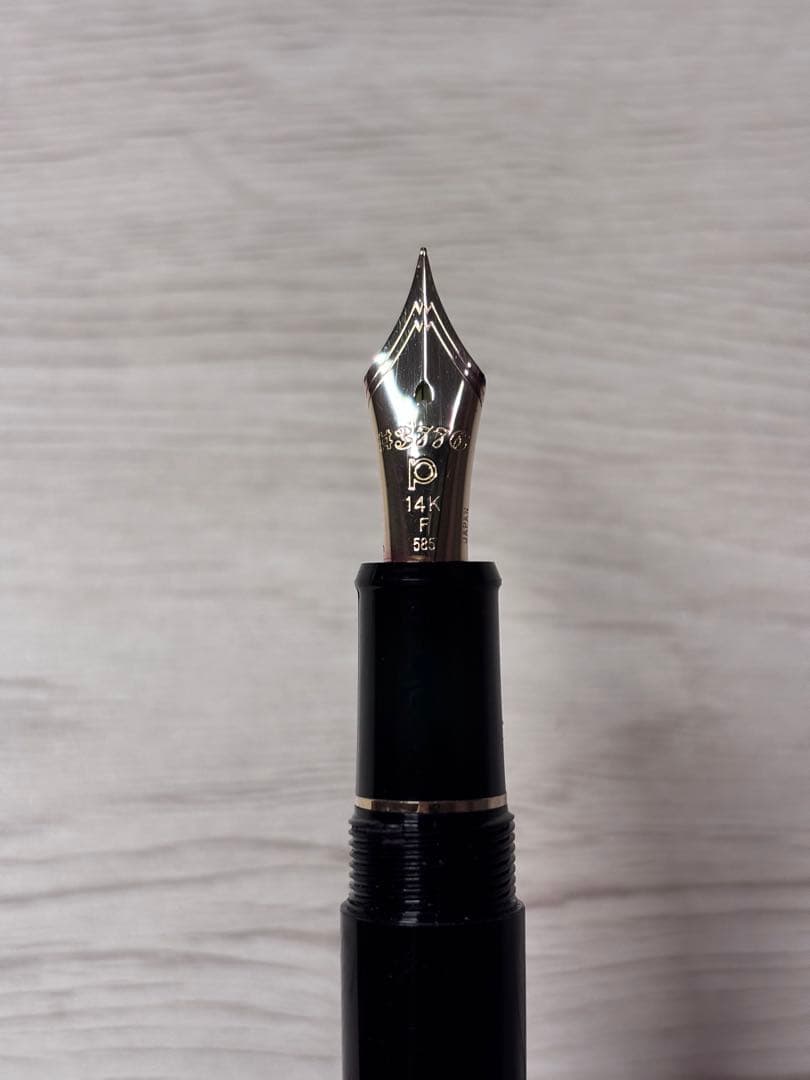 プラチナ萬年筆｜PLUTINUM #3776センチュリー ブラック ペン先：F