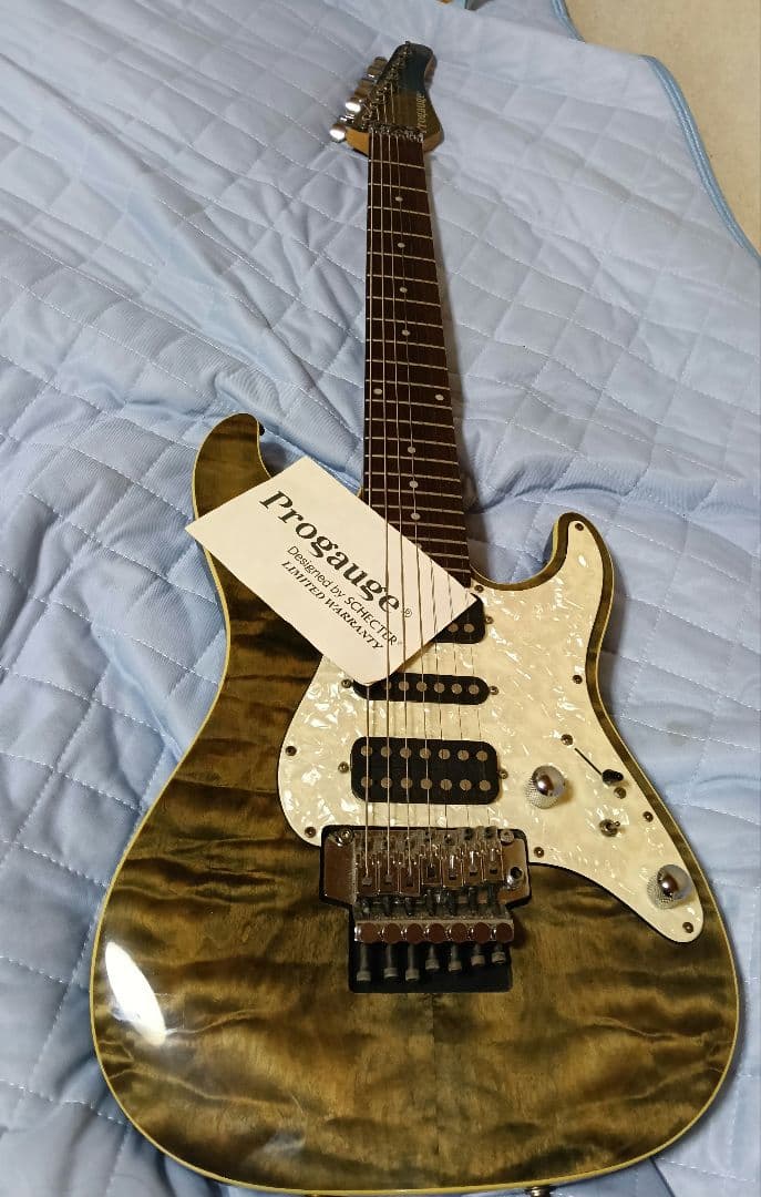 シェクター7弦ギター by progaeuge(プロゲージ)