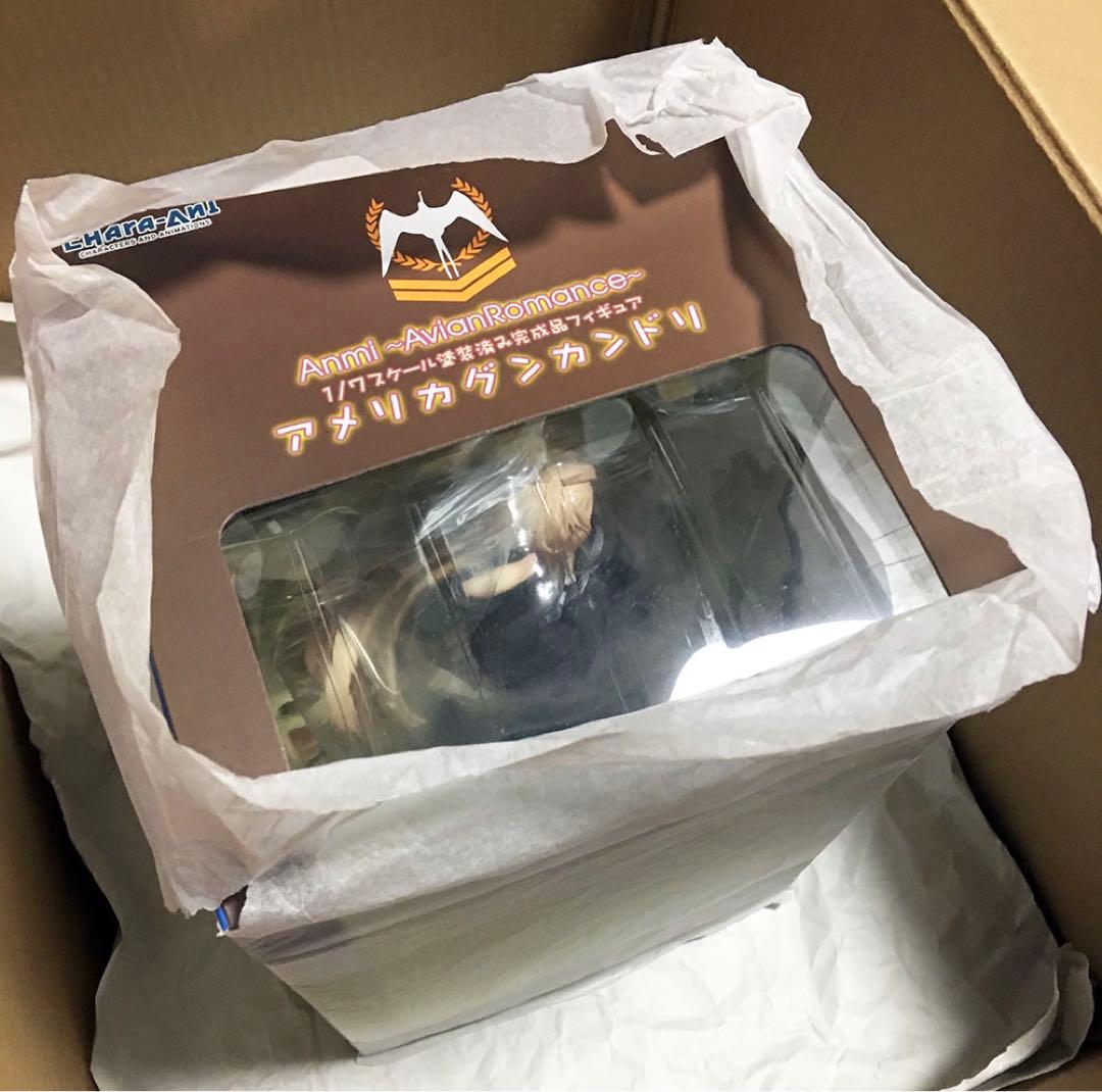 新品 Anmi AvianRomance アメリカグンカンドリ フィギュア