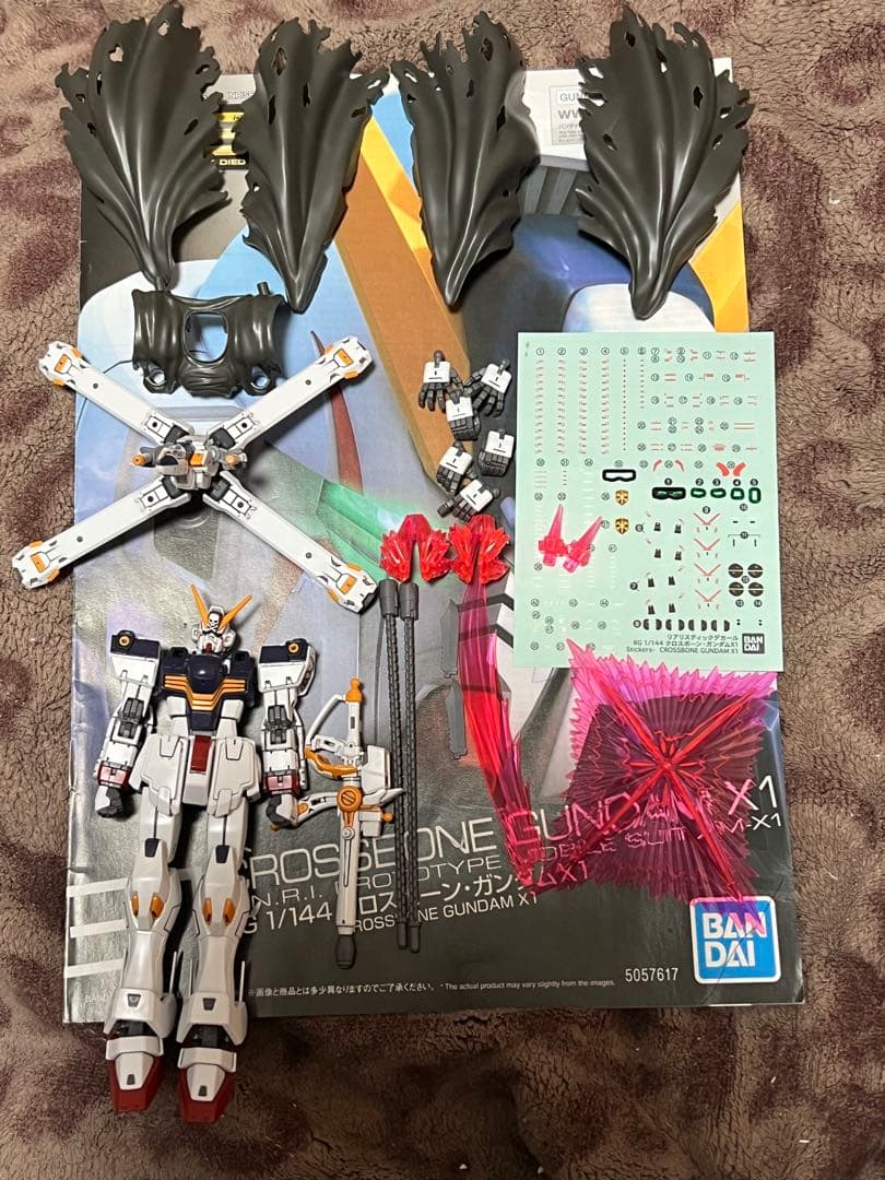 ガンプラRGまとめ売り未組み立て11機組立済み8機+おまけ