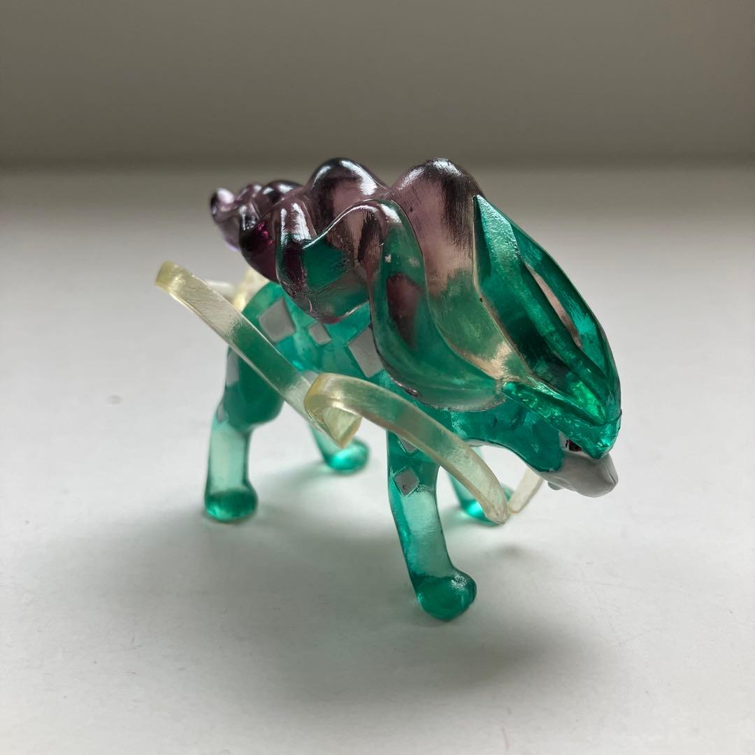 ポケモン　モンスターコレクション フィギュア　クリア　スイクン