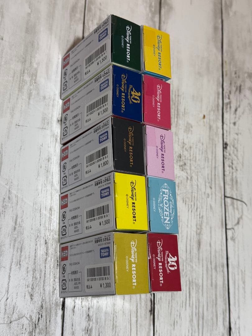 ディズニー　トミカ リゾートクルーザー　10点セット