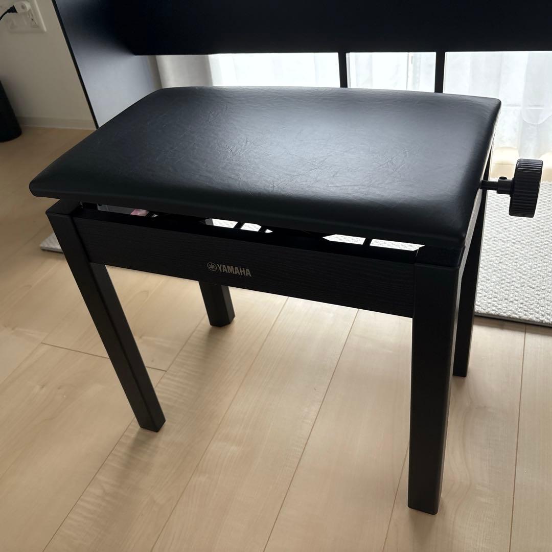 ヤマハ YAMAHA 電子ピアノ用椅子 ブラック BC-205BK