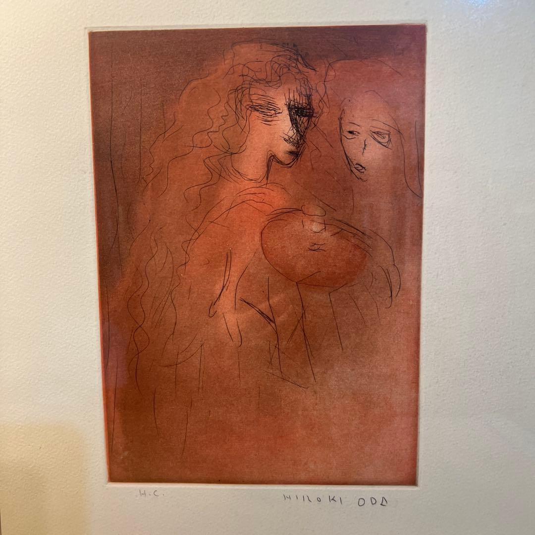 織田広喜　版画