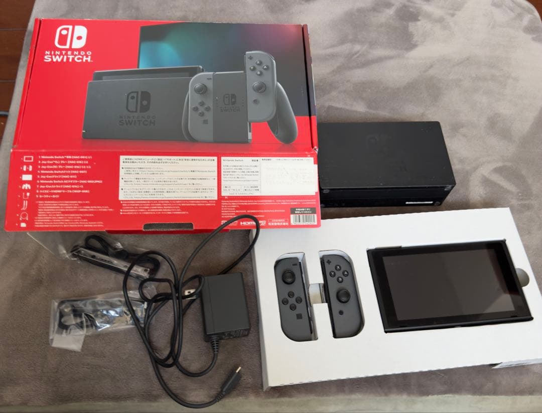 う*ん様 Nintendo Switch 本体 グレー