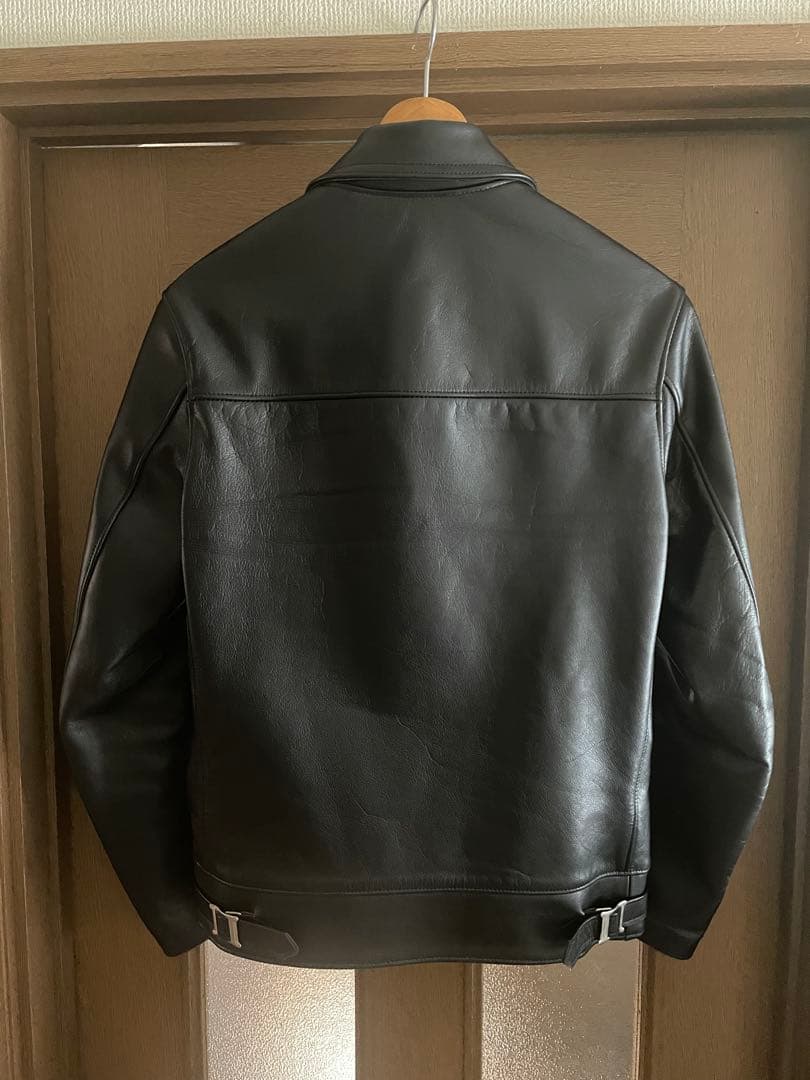 666 シングルライダースジャケット　LJM-9TF タイトフィット　牛革