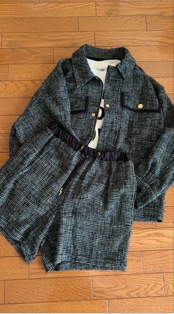 ミセス 大森元貴さん着用 CULLNI ブルゾン ジャケット＋パンツ 上下セット