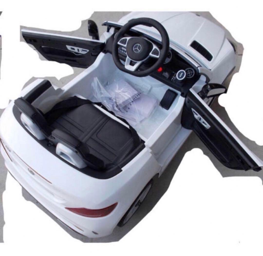 乗用ラジコン　ベンツ　SLC　白　完成車