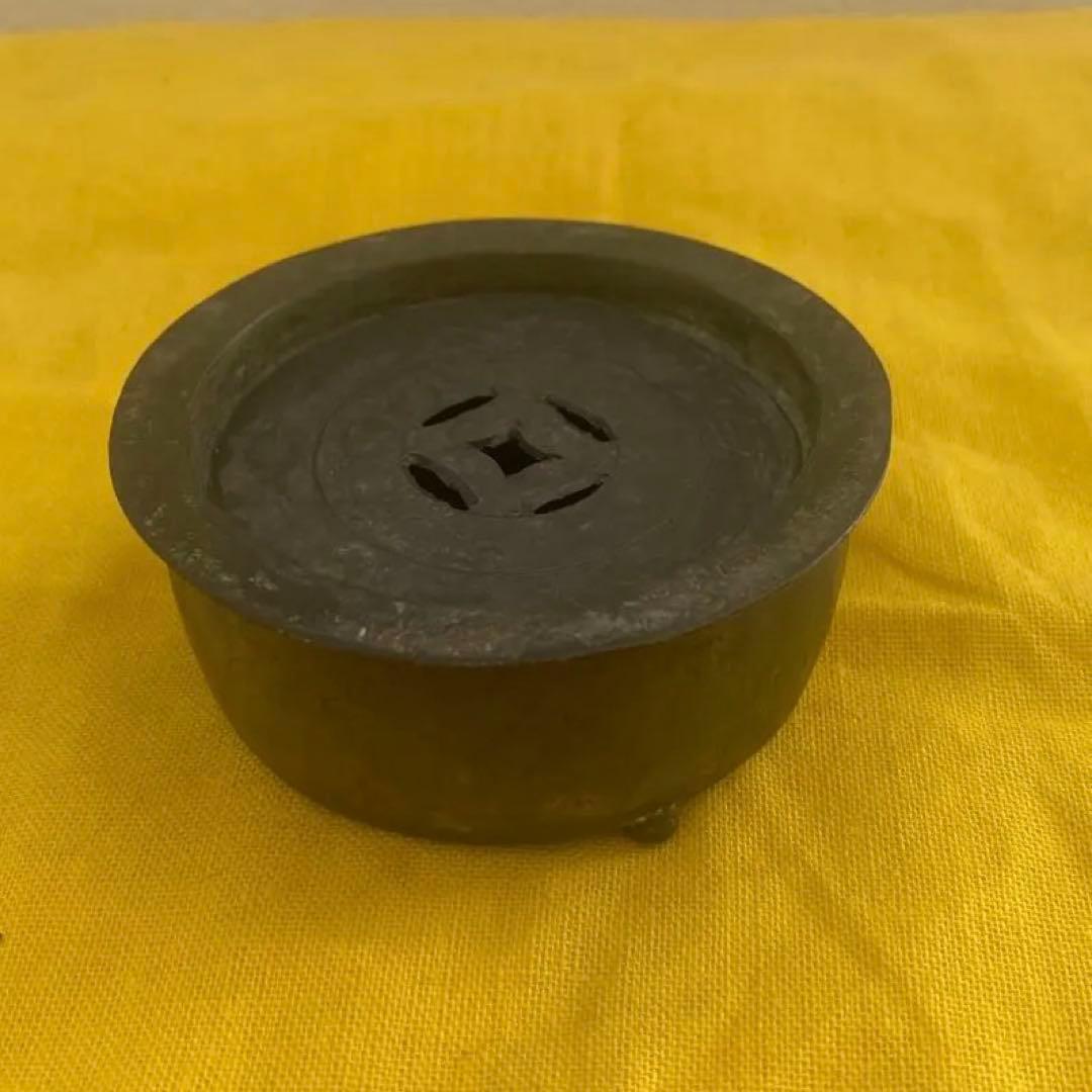 茶道具 唐物 錫 建水 煎茶道具 旧家蔵出