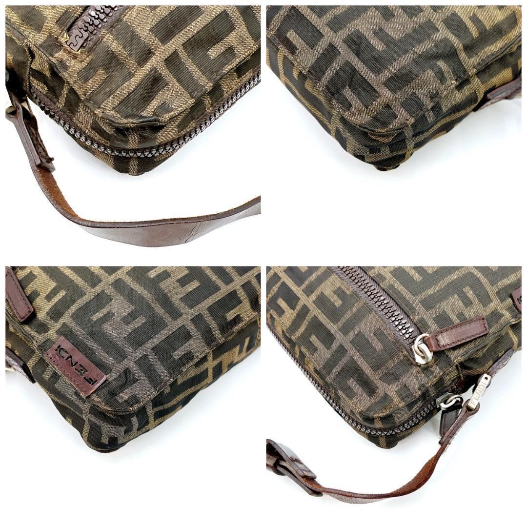 【最終価格】FENDI　フェンディ　ショルダーバッグ　ズッカ柄