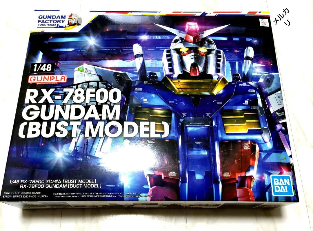 限定SALE]1/48 RX-78F00 ガンダム BUST MODEL バスト