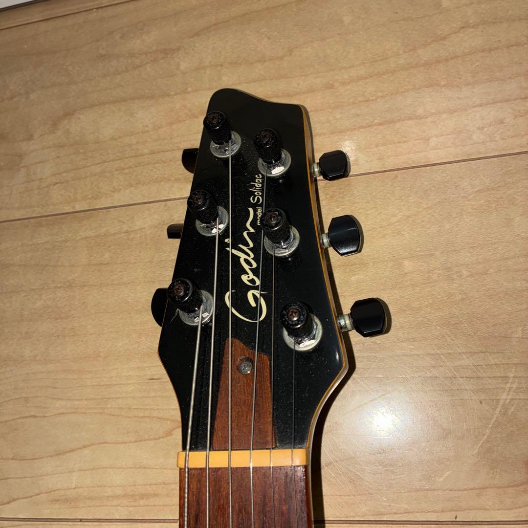 希少！！godin solidac ゴダンソリダック　ピエゾ内蔵 エレキギター