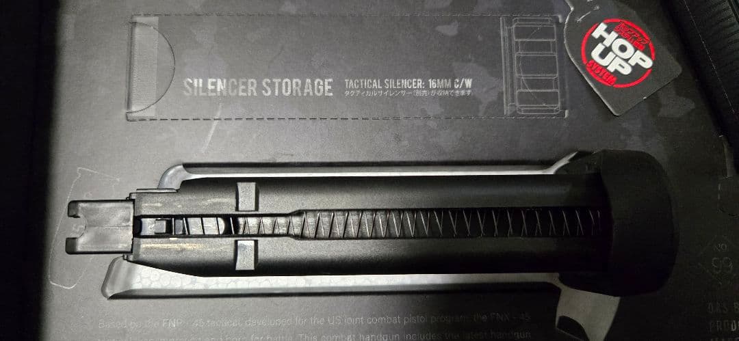 FNX-45 Tactical Black ガスガン