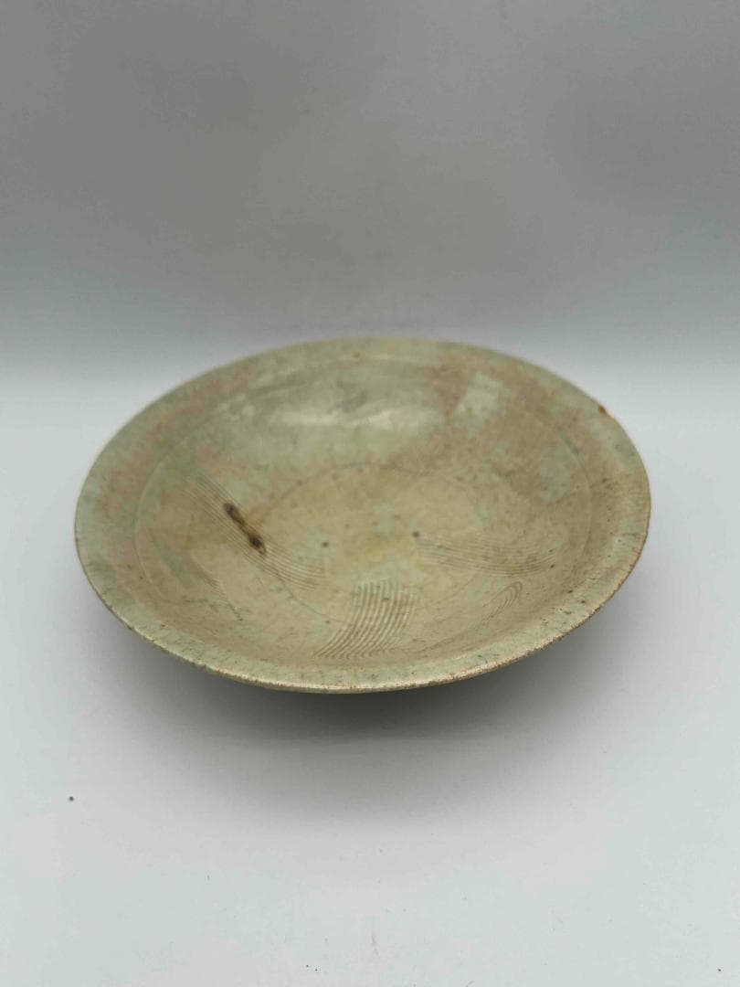 宋時代　青磁茶碗　茶盞 影青　景徳鎮　唐物　古賞物　時代物 茶盞(E-51)