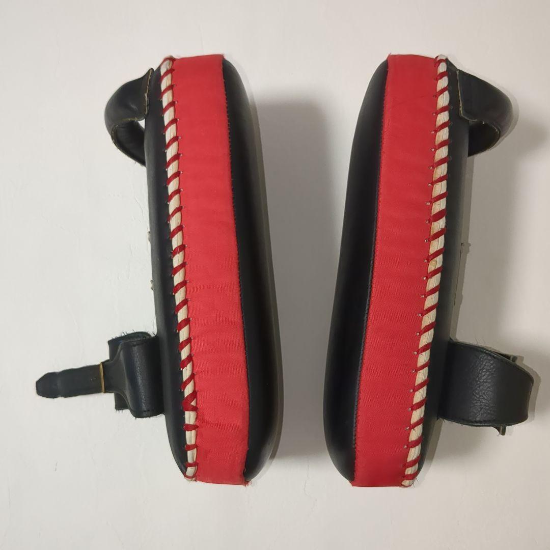 希少　Kレザー製キックミット 1本ベルト　美品　プロ仕様